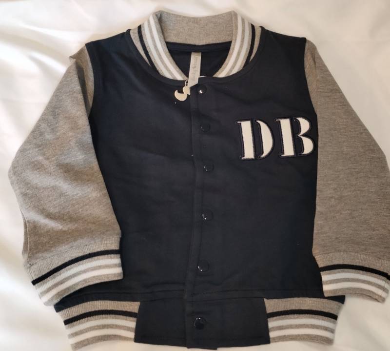 Ducky Beau Collegejacke Strickjacke Junge navy von Ducky Beau