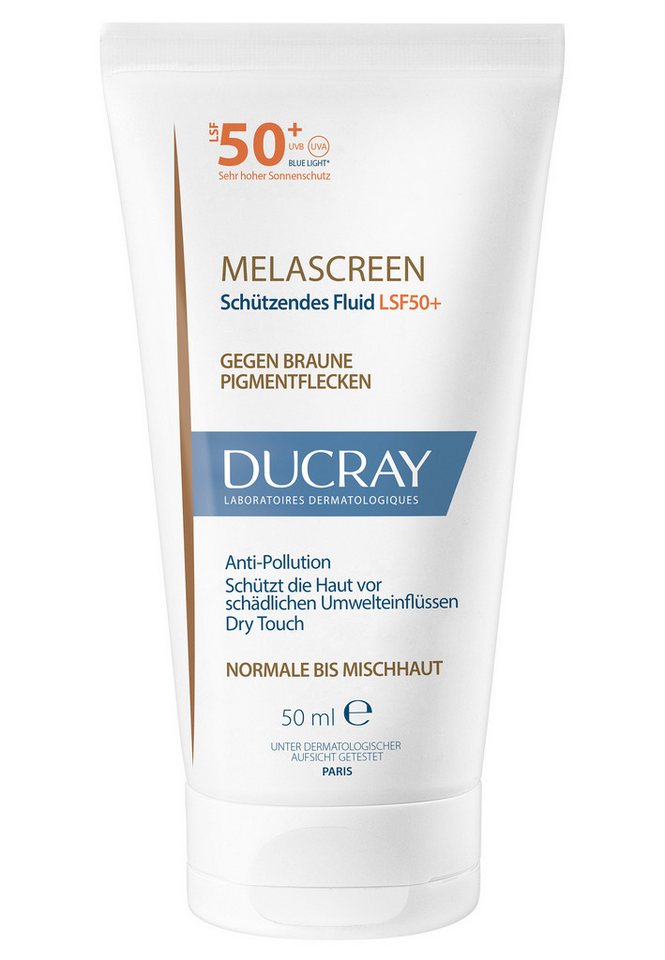 Ducray Gesichtsfluid MELASCREEN Fluid LSF50+ gegen Pigmentflecken -, 1-tlg., Anti-Aging von Ducray