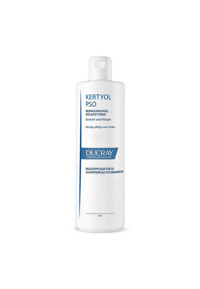 Ducray Körperpflegemittel KERTYOL P.S.O. Rückfettendes Reinigungsgel, lindert Juckreiz & schützt die Haut vor Austrocknung von Ducray