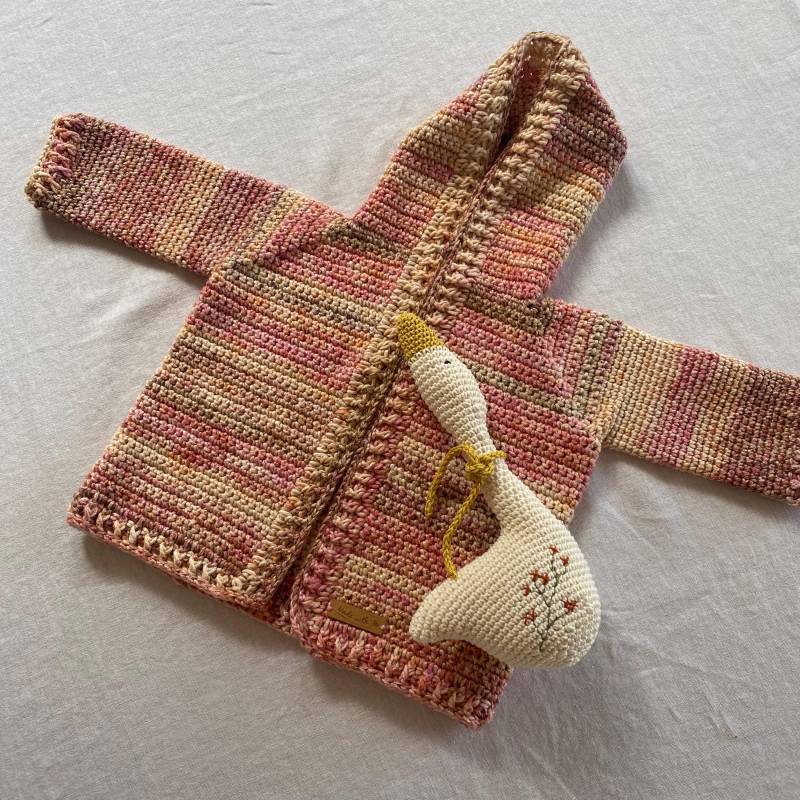 Kinder-Kapuzenjacke - Handgemachte Kinderjacke von DueckmannManufaktur