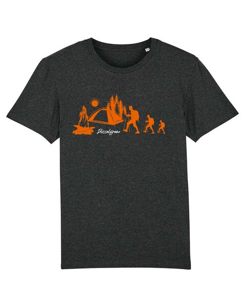 DüsselGreen Camping, Camper, Camp, Lagerfeuer Tshirt aus Bio Baumwolle von DüsselGreen