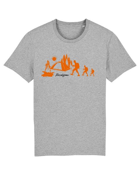 DüsselGreen Camping, Camper, Camp, Lagerfeuer Tshirt aus Bio Baumwolle von DüsselGreen