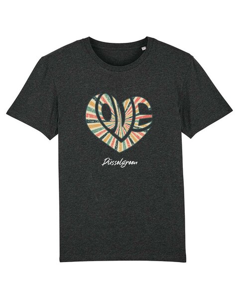 DüsselGreen Love, Peace Tshirt aus Bio Baumwolle von DüsselGreen