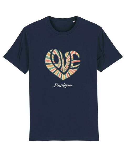 DüsselGreen Love, Peace Tshirt aus Bio Baumwolle von DüsselGreen