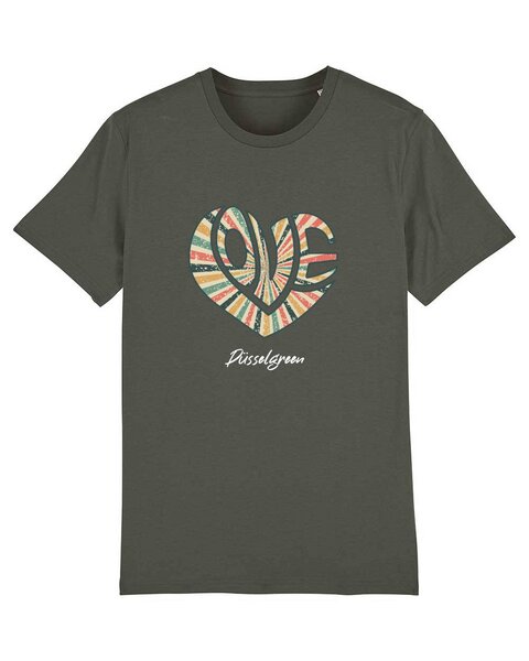 DüsselGreen Love, Peace Tshirt aus Bio Baumwolle von DüsselGreen
