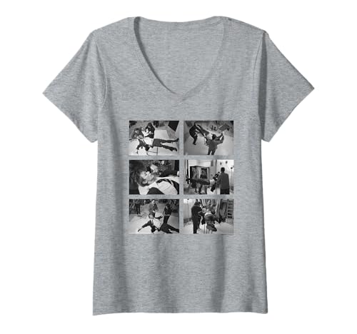 Damen David Bowie Film Roll Lodger Duffy Archivfotografie T-Shirt mit V-Ausschnitt Damen David Bowie Film Roll Lodger Duffy Archivfotografie T-Shirt mit V-Ausschnitt von Duffy Archive Photography