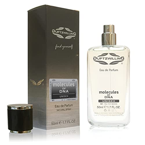 Molecules of DNA – Eau de Parfum für DAMEN und HERREN | M1 VIP Unisex 01 Molecule Duft - Iso E Super (50 ml prime) von DuftzwillinG