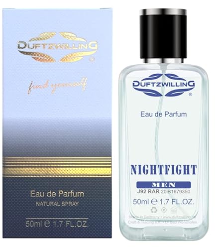 NIGHTFIGHT Eau de Parfum für HERREN 50ml EdP Spray | J92 Men RAR | Männerduft Parfüm Duftrarität Vintage-Duft (50 ml) von DuftzwillinG