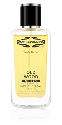 OLD WOOD Eau de Parfum für HERREN (Unisex) von DuftzwillinG ® | T15 VIP | Duftrichtung Oud Wood (50ml Prime) von DuftzwillinG