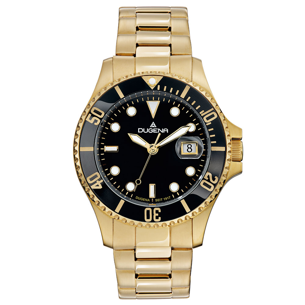 Diver Schwarz Gold von Dugena