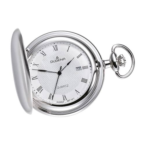 Dugena - 4288041 - Taschenuhr - weiß/silber von Dugena