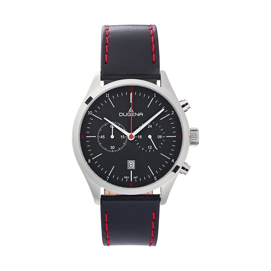 Dugena Chronograph Dakar Chrono 4461054 Edelstahl von Dugena