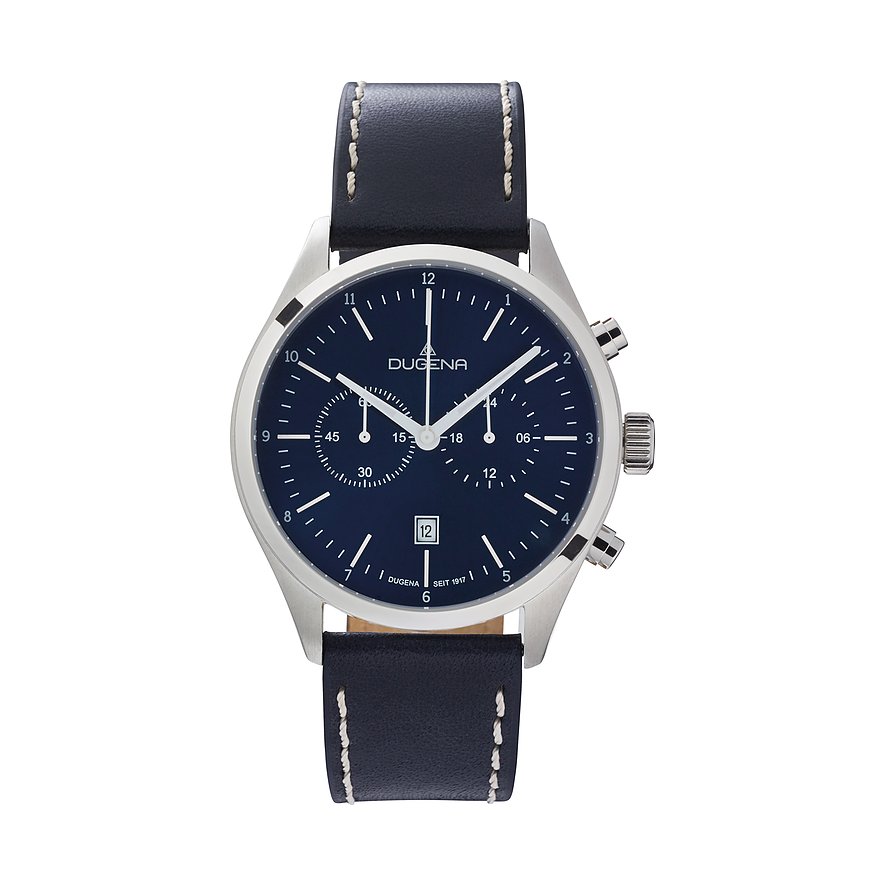 Dugena Chronograph Dakar Chrono 4461055 Edelstahl von Dugena