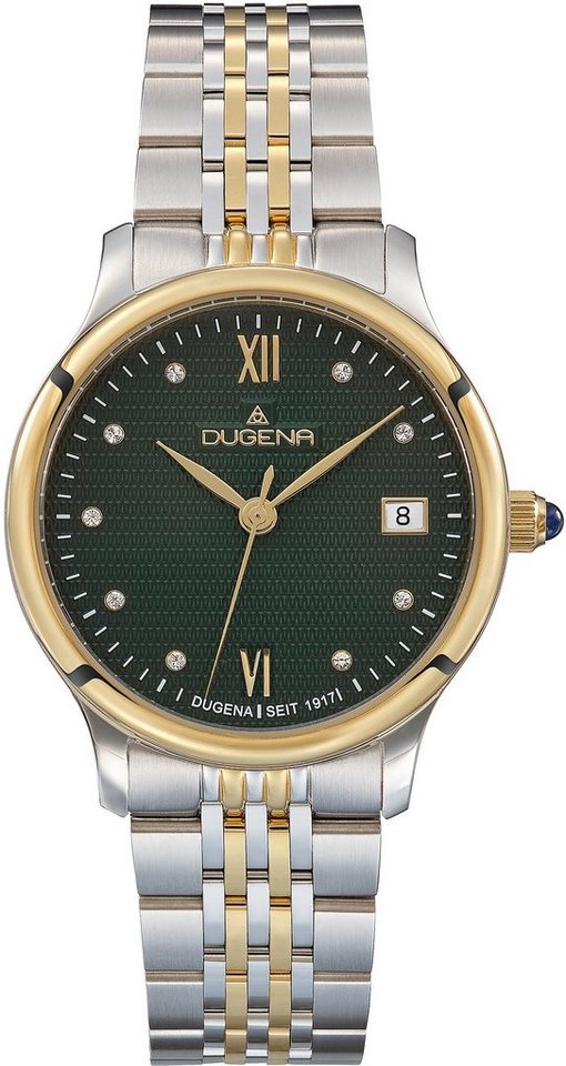 Dugena Quarzuhr Florenz, 4461083, Armbanduhr, Damenuhr, Datum, Saphirglas von Dugena