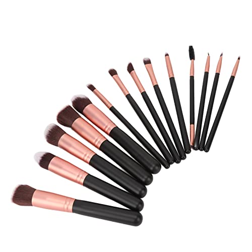 DUIMIMI 14pcs Make -up Pinsel Set Blush Pinsel Lidschattenpinsel Fundament Pinsel Make -up -Pinsel für Frauen, Reisemake -up -Kit, Schönheitswerkzeuge für den täglichen Gebrauch von Duimimi