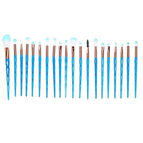 DUIMIMI Tragbares Make -up -Bürstenset - Ergonomisches Griff Mischung und Hervorheben von Pinsel für Konturieren, Lidschatten, Pulver - Reise - Freundliche professionelle von Duimimi