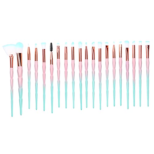 DUIMIMI Travel - Freundliches Make -up -Bürstenset - Weiche Haarbürsten für Lidschatten, Pulver, Rouge, Foundation & Contouring - Professionelle Make -up -Werkzeuge für Frauen von Duimimi