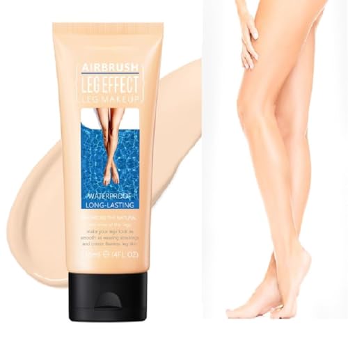 Leg Makeup Waterproof No Transfer, Leg and Body Scar Cover up Makeup for Varicose Veins Waterproof Black Skin, Long Last Body Foundation (1# Fairest Glow) von Dujuanus