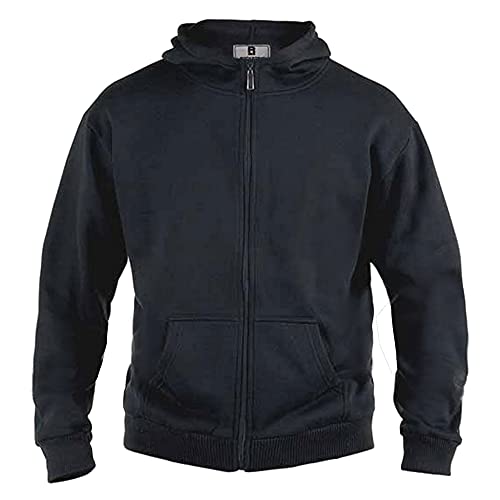 Duke Herren Rockford Kingsize Cantor Kapuzen Jacke (2XL) (Schwarz) von Duke London