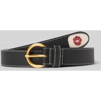 Duke & Dexter Gürtel mit Dornschließe in Black, Größe 1 von Duke & Dexter