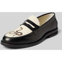 Duke & Dexter Loafer mit Motiv-Print in Black, Größe 41 von Duke & Dexter