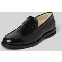 Duke & Dexter Loafer mit strukturierter Sohle in Black, Größe 45 von Duke & Dexter