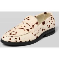 Duke & Dexter Loafer mit strukturierter Sohle in Weiss, Größe 41 von Duke & Dexter