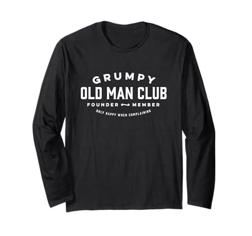 Club Grumpy Old Man Langarmshirt von Duke & Sons