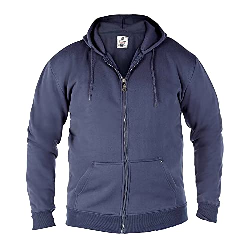 Duke Herren Rockford Kingsize Cantor Kapuzen Jacke (6XL) (Marineblau) von Duke