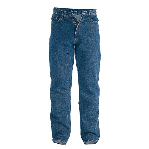 Duke Herren Rockford Tall Komfort Fit Jeans (W36XL) (Stonewash) von DUKE