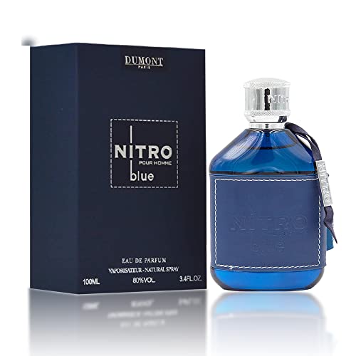 Nitro Blue by Dumont for Men – 3,4 oz EDP Spray von Dumont