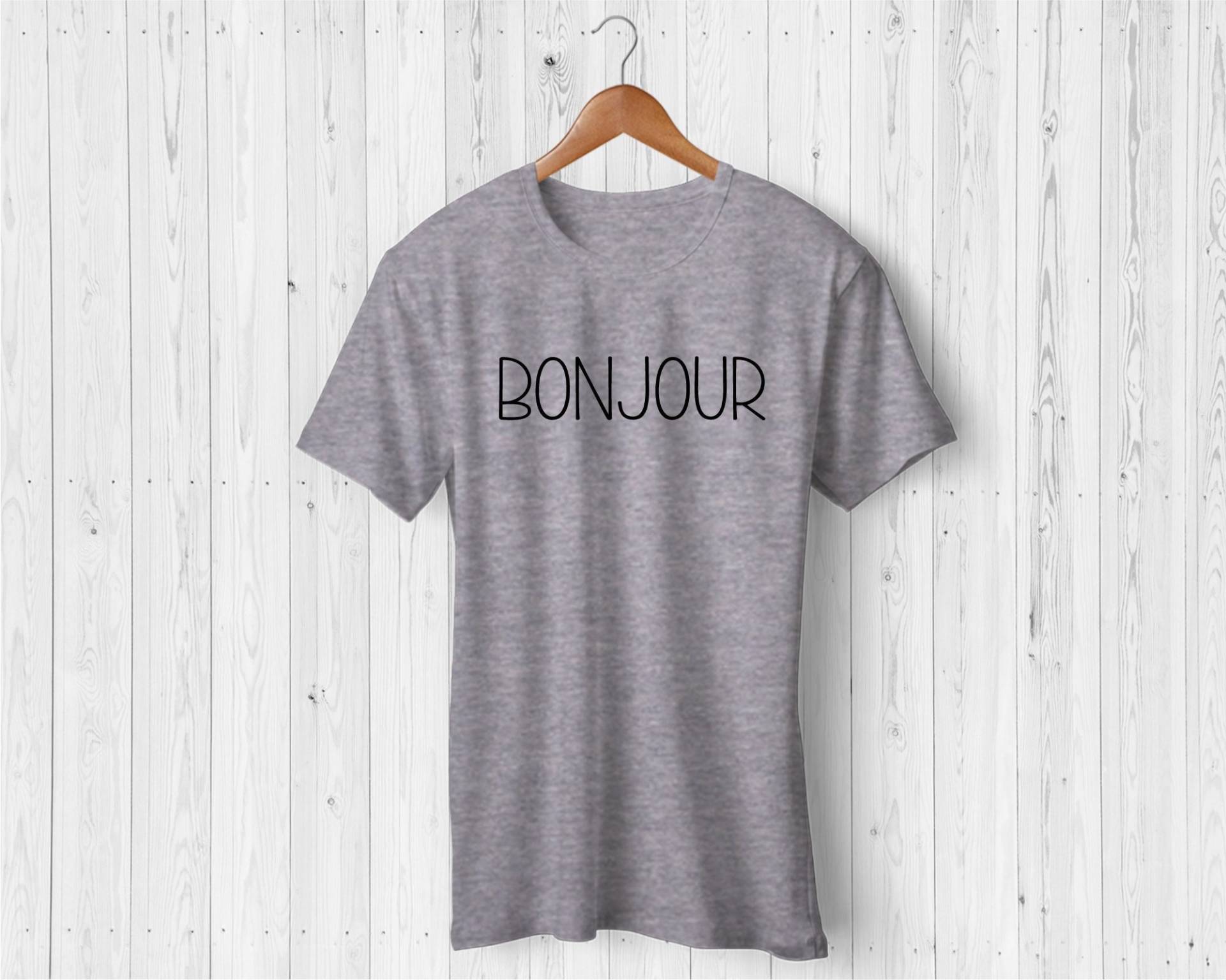 Bonjour Tshirt von DunRoaminDesigns