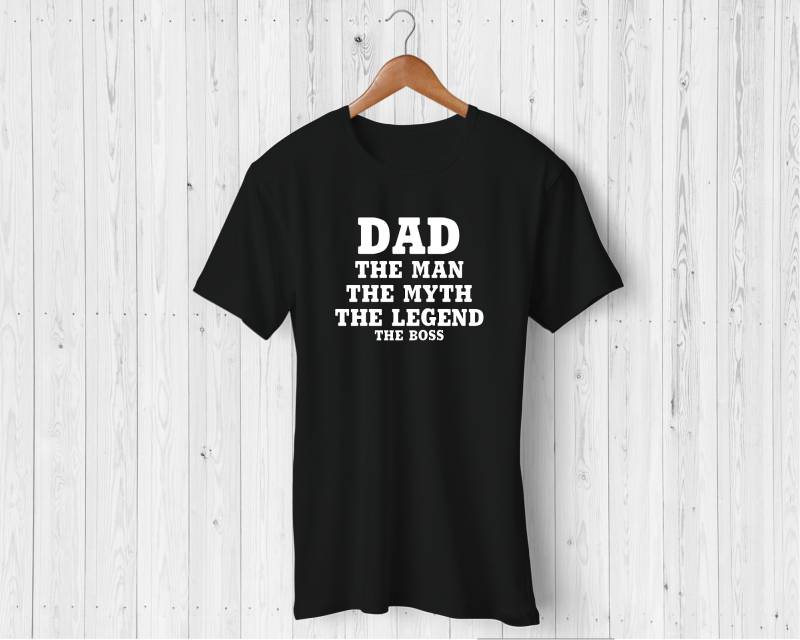 Dad The Man Myth Legend Boss Tshirt von DunRoaminDesigns
