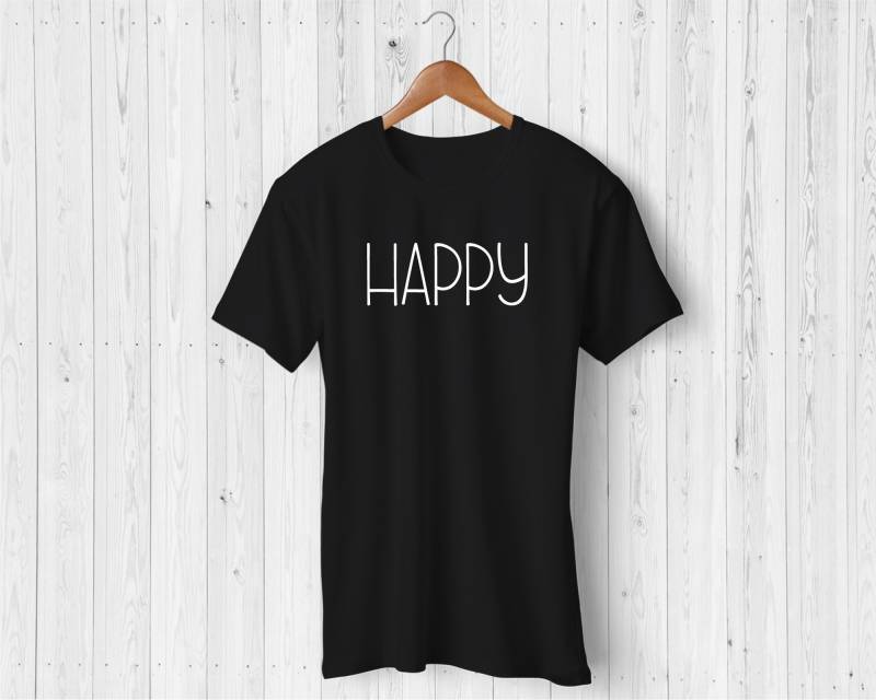Happy Tshirt von DunRoaminDesigns