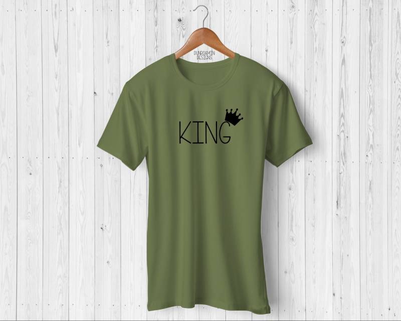 König Krone Tshirt von DunRoaminDesigns