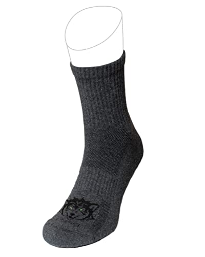 Duna, Herrensocken mit Wildschweinmotiv - Jagd-, Wander-, Freizeit-, Arbeits- und Outdoorsocken in Khaki - Größe 43-46 - Robust und bequem für alle Abenteuer - Art. Nr. 2113 von Duna