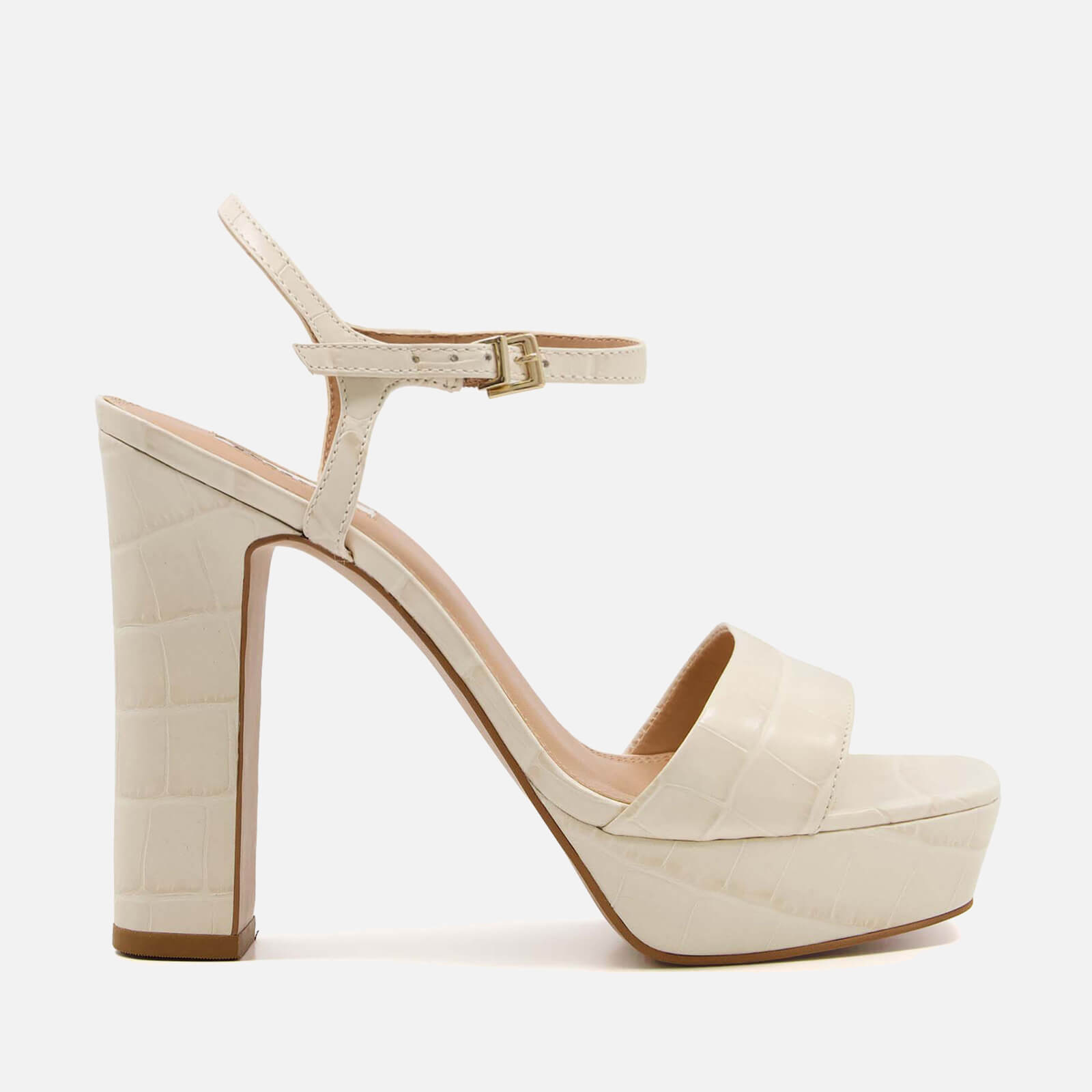 Dune Matche Leather Platform Sandals - UK 8 von Dune