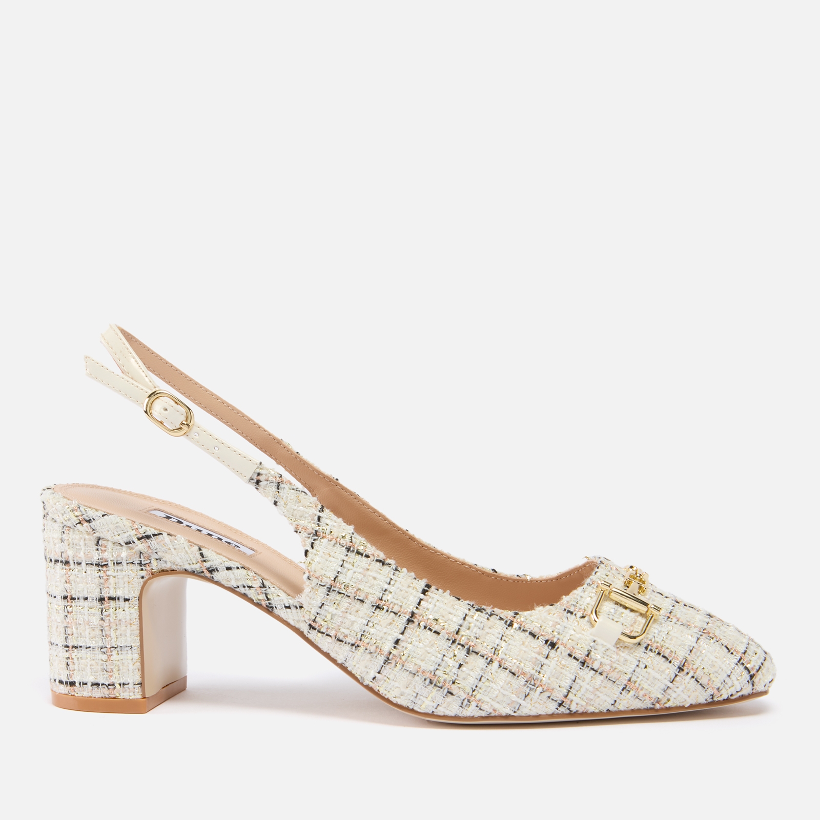 Dune Women's Choices Tweed Slingback Heeled Pumps - UK 3 von Dune