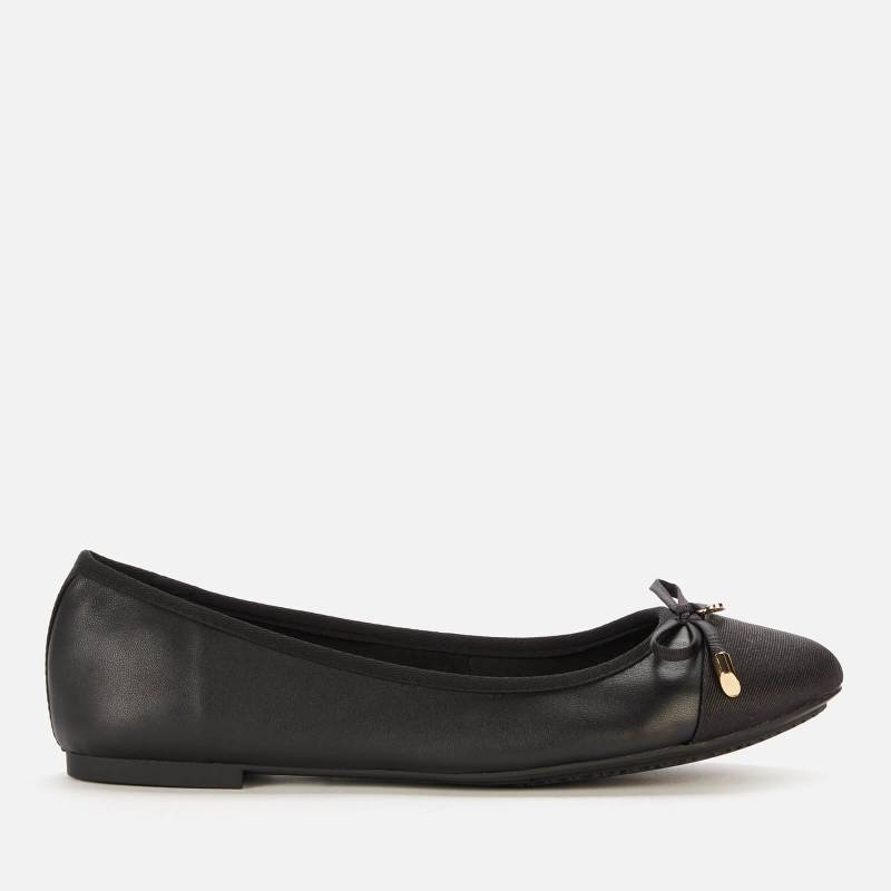 Dune Women's Hartlyn Leather Ballet Flats - Black - UK 6 von Dune