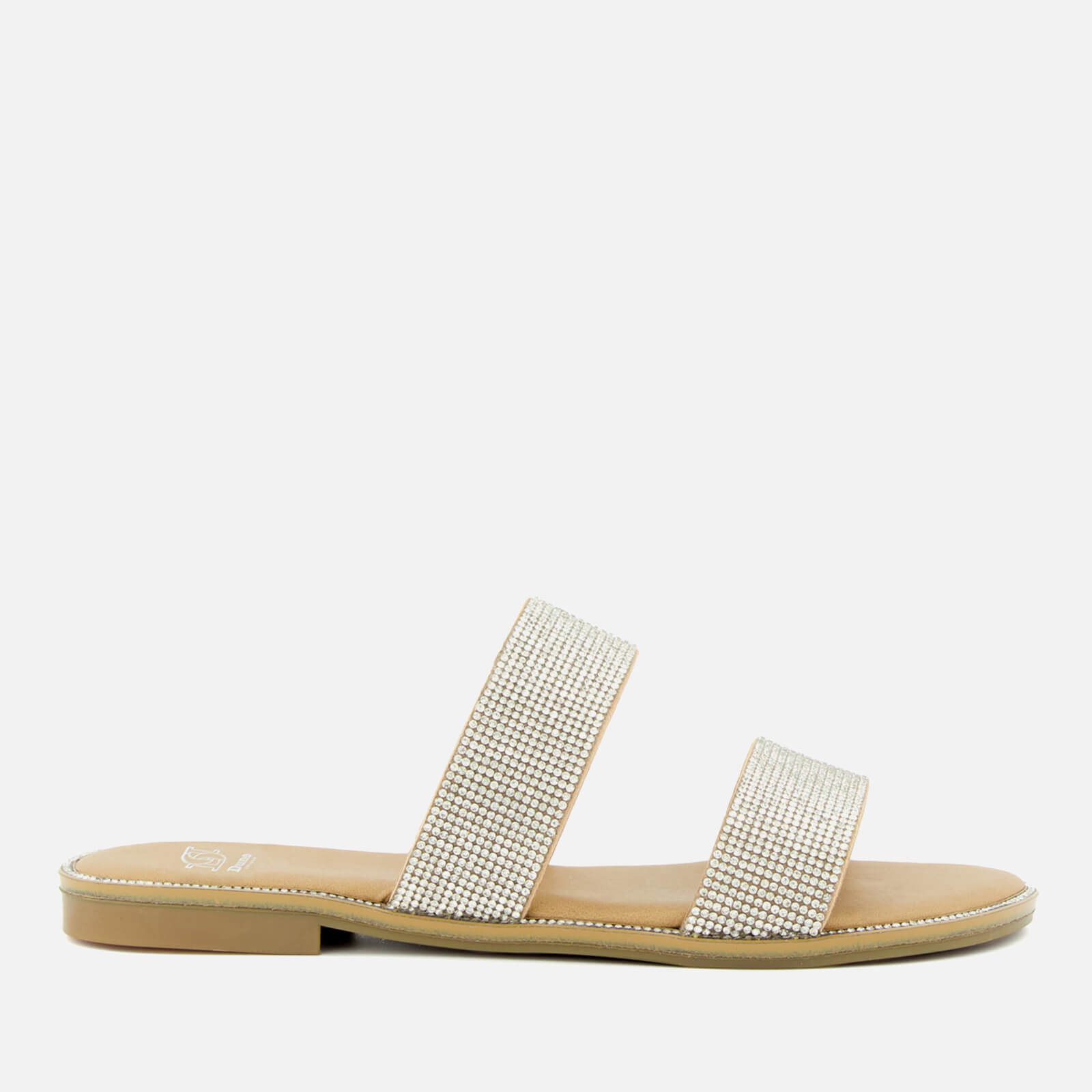 Dune Loyale Diamente Double Strap Sandals - UK 3 von Dune