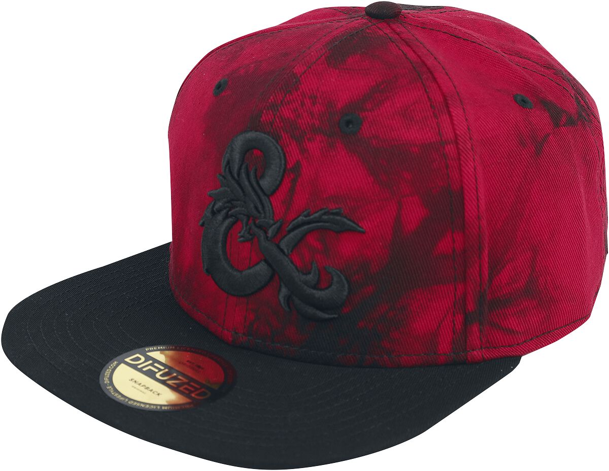 Dungeons and Dragons Drache Cap rot schwarz von Dungeons and Dragons