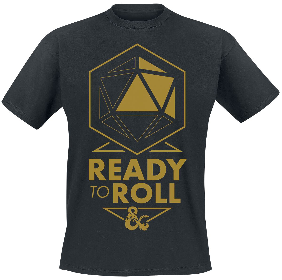 Dungeons and Dragons Ready To Roll T-Shirt schwarz in M von Dungeons and Dragons