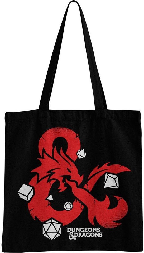 DUNGEONS & DRAGONS Schultertasche D&D Dices Tote Bag von DUNGEONS & DRAGONS