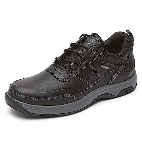 Dunham Herren 8000 Country Low Sneaker, Schwarz Leder, 18 X-Wide von Dunham