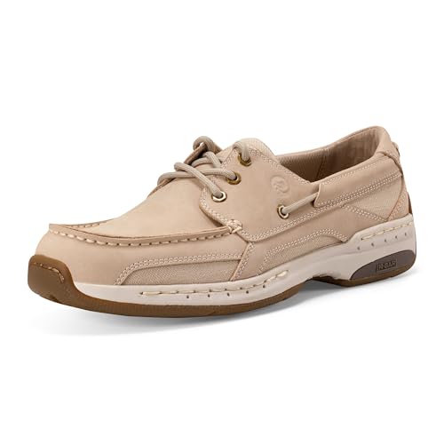 Dunham Herren Captain Bootsschuh, Stein, Nubuk, 40 EU von Dunham