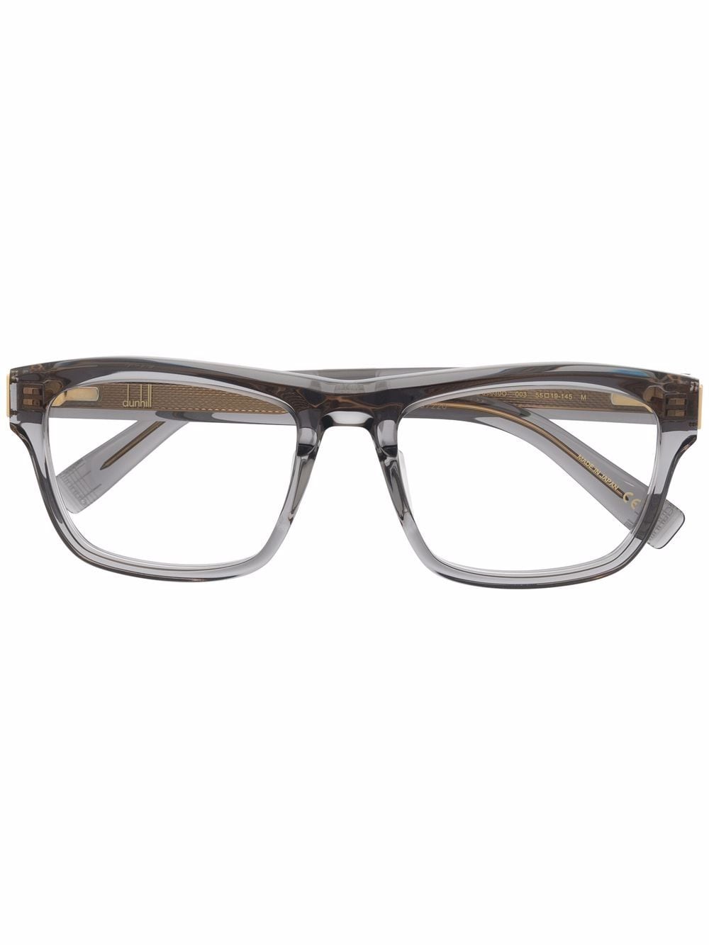 Dunhill DU0030 Brille mit D-Gestell - Grau von Dunhill