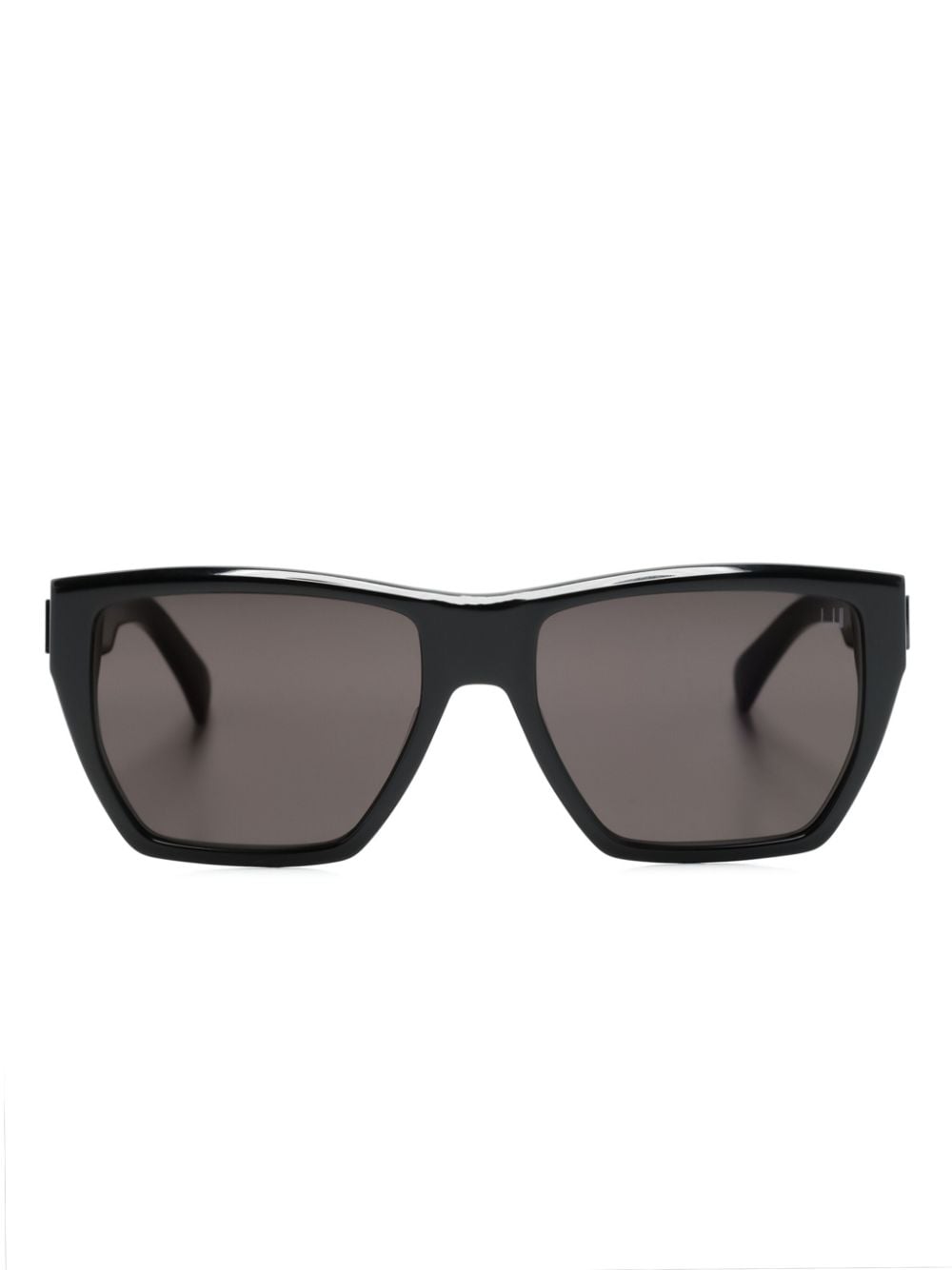 Dunhill DU0031S Sonnenbrille mit eckigem Gestell - Schwarz von Dunhill