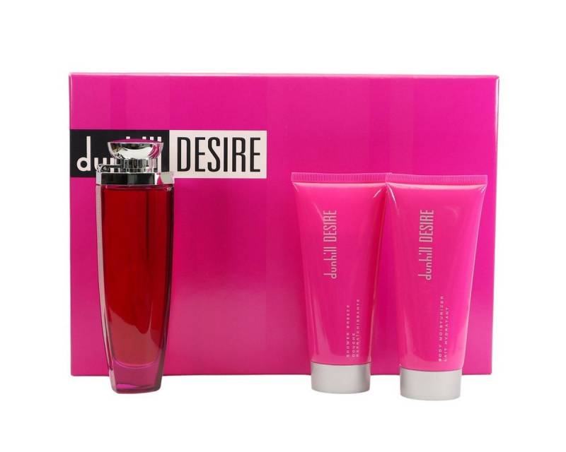 Dunhill Duft-Set Alfred Dunhill Desire Woman 75 ml EDT Spray Duschgel Body Moisturizer von Dunhill