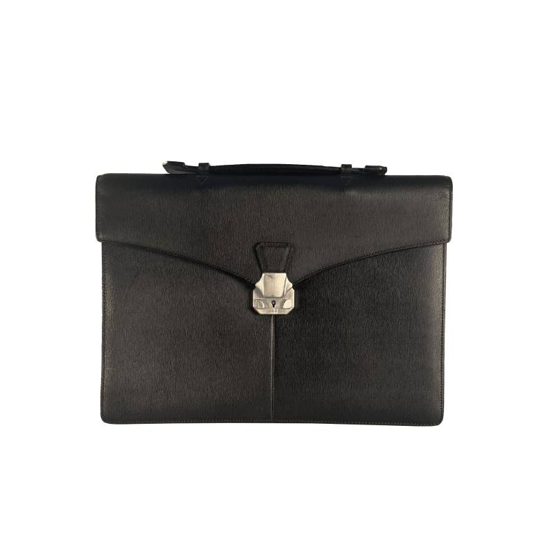 Dunhill - Dunhill Aktentasche aus schwarzem Leder von Dunhill Koffer24 von Dunhill