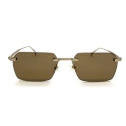 Dunhill Metallische Titan-sonnenbrille - Damen Accessoires von Dunhill